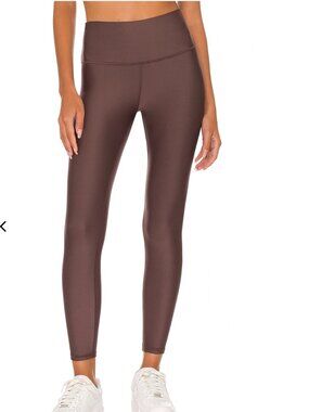 Alo 7/8 High-Waist Airlift Legging in Raisin